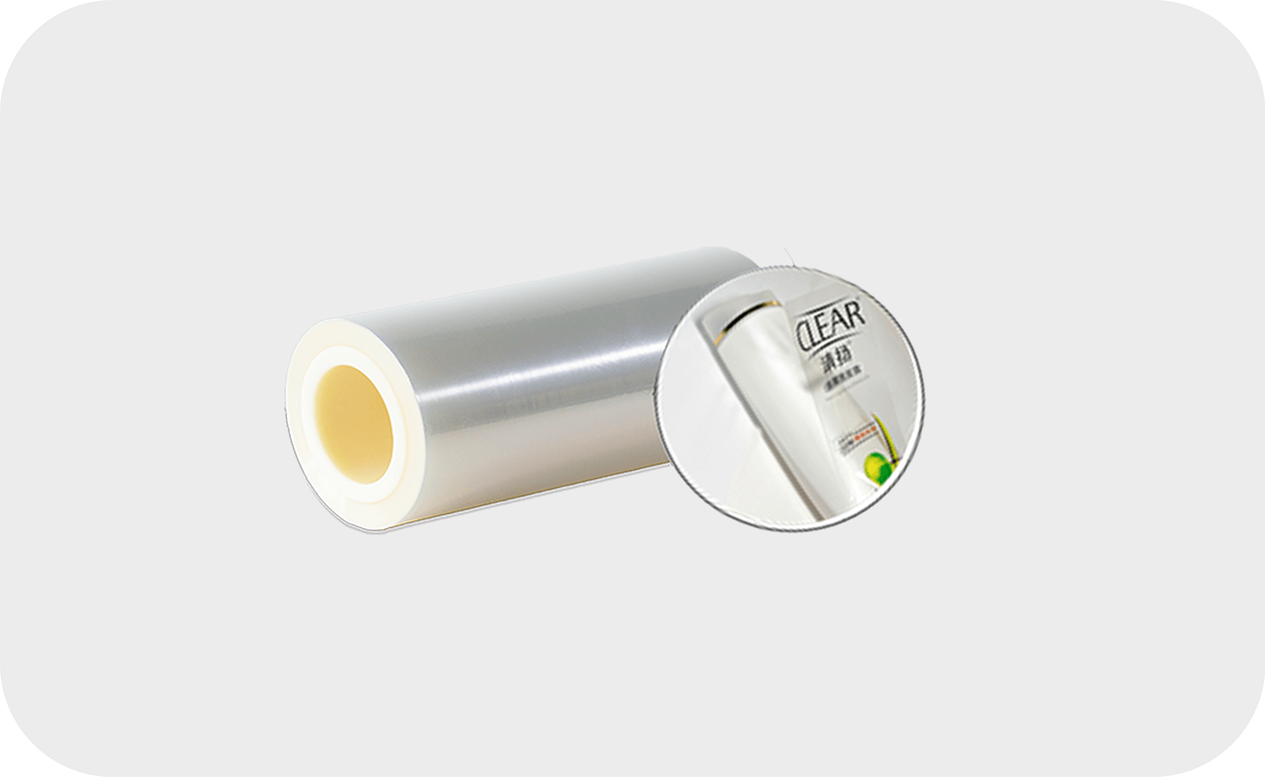 Transparent PE LABEL FILM PE Label Film Supplier TOPESOL